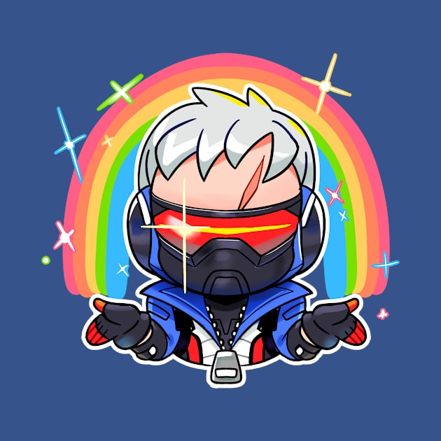 Soldier 76 - Imagination by REDZtheARTIST