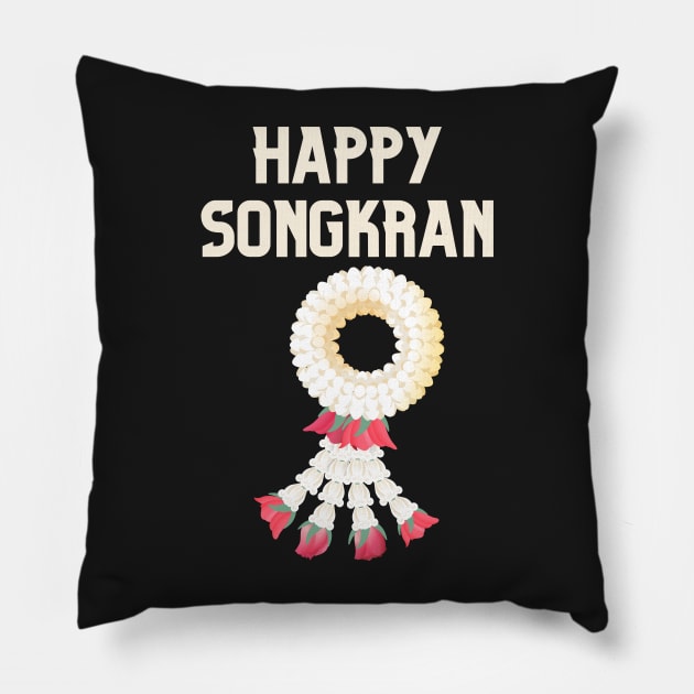 Happy Songkran Pillow by soulfulprintss8