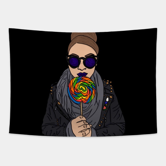 Lollipop Tapestry by minimalistetstore