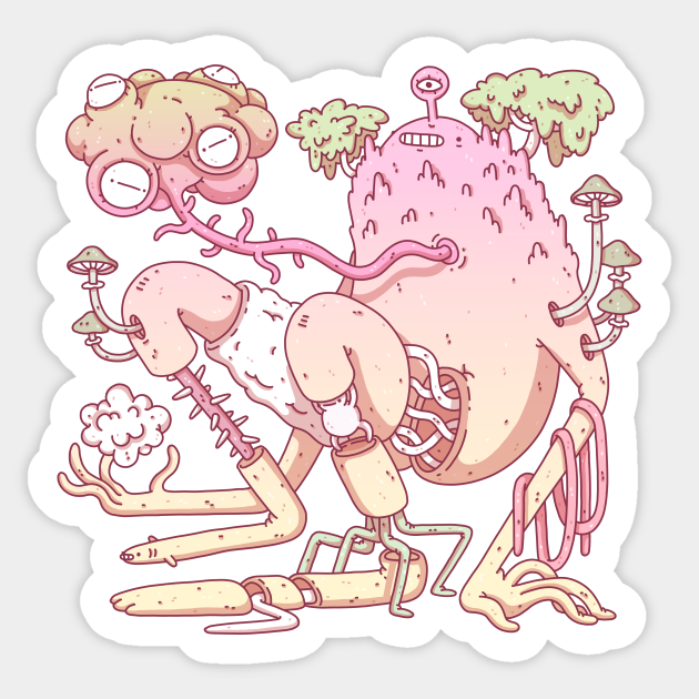 life - Trippy - Sticker