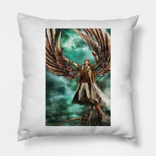 On Copper Wings Pillow