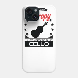 Cello - Better Than Therapy Gift For Cellists Phone Case