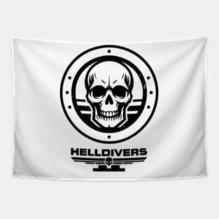 ENJOY HELLDIVERS 2 Tapestry