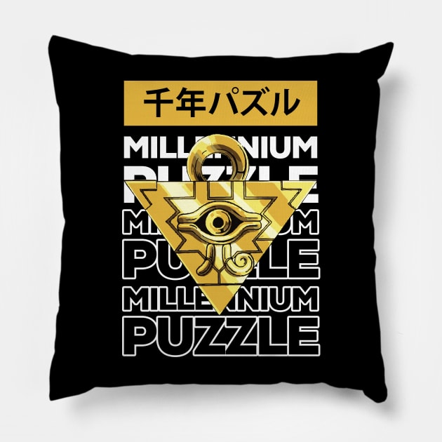 Millennium Puzzle II Pillow by DeathAnarchy