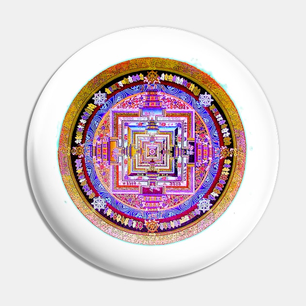 Kalachakra Yantra Pin by indusdreaming