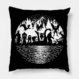 Funny Cryptid Pillow