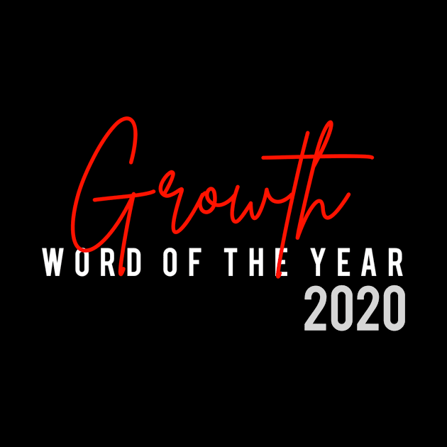 Growth Word Of the Year 2020 by ModernMae