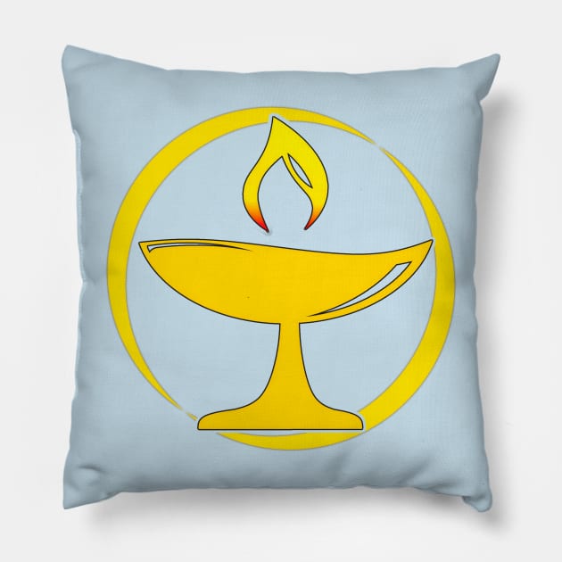 Arty Chalice Pillow by IAmUU