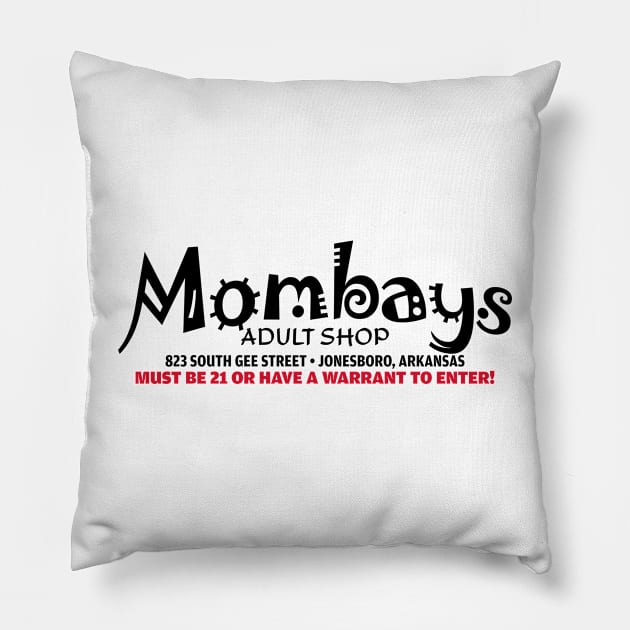 Mombays (ver 2) Pillow by rt-shirts