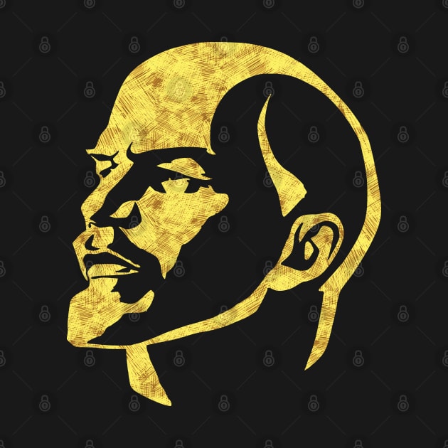 Vladimir Ilyich Ulyanov LENIN Abstract Portrait by Naumovski