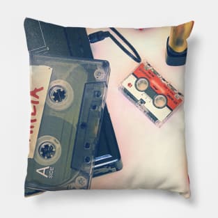 Clear Sky Cassette Pillow