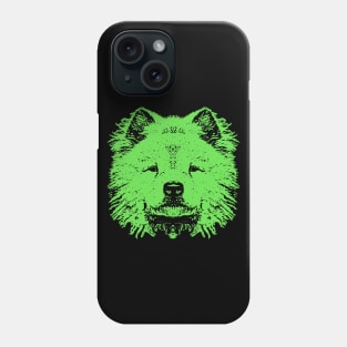 Green Chow Chow Phone Case