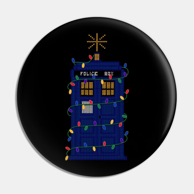 Happy Christmas from the Tardis Pin by leslieharris372