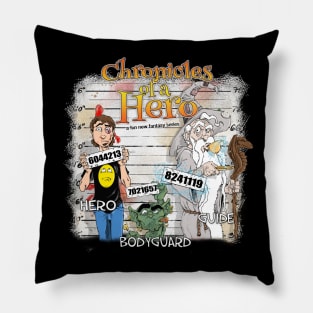 Chronicles of a Hero shirt Pillow