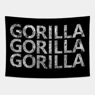 "Gorilla Gorilla Gorilla" Scientific Name, Western Lowland Gorilla Tapestry