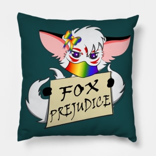 Fox Prejudice Pillow