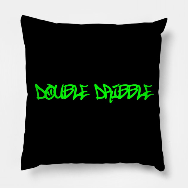 Double dribble Pillow by Forestspirit