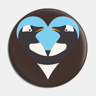 Penguin Lovers Pin