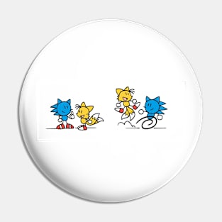 Sonic & Tails Pin