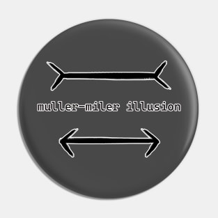 muller-miler illusion Pin