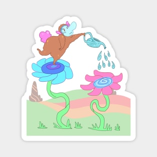 Nowhere Land Garden Magnet