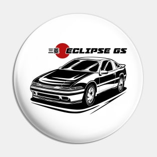 Eclipse GS - Black Print and Spot Red Pin