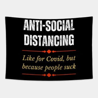 Anti-Social Distancing Tapestry