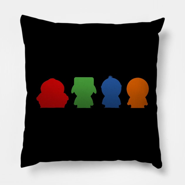 South Park Minimalist Pillow by NotoriousMedia