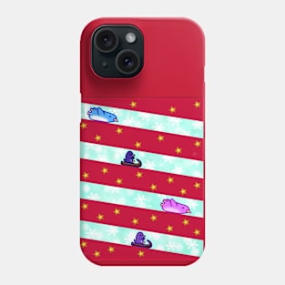 Candy Slide - X'mas Penguins Phone Case