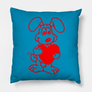 pet Rebbit beautyful art Design. Pillow