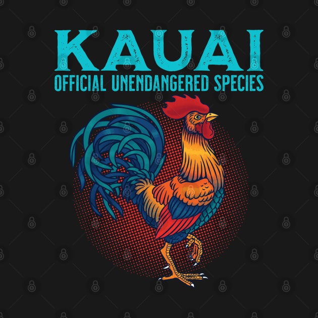 Kauai Chicken Official Unendangered Species Souvenir Gift by grendelfly73