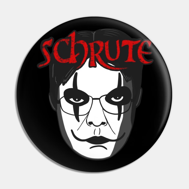 The Crow The US Office Dwight Schrute Pin by Jamie Collins