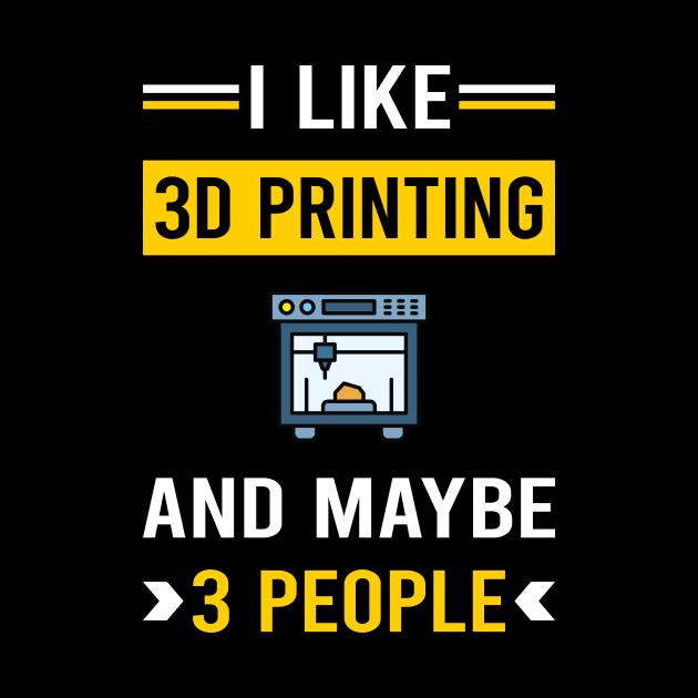 3 People 3D Printing Printer by Good Day