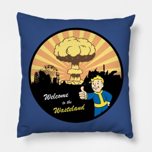 Vault boy welcomes you Pillow