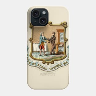 1876 Kentucky Coat of Arms Phone Case