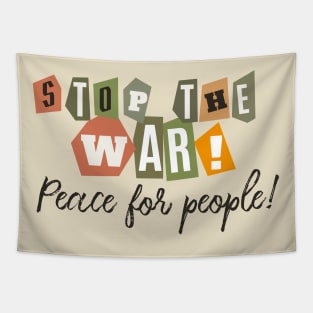Stop the war! Tapestry