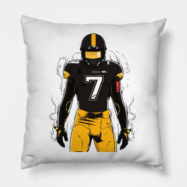 SB L Pittsburgh Pillow by akyanyme