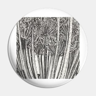 Botanical Plant Study Pin