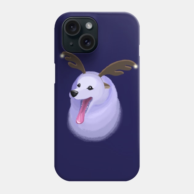 Merry Christmas from the dog! Phone Case by Vladislava