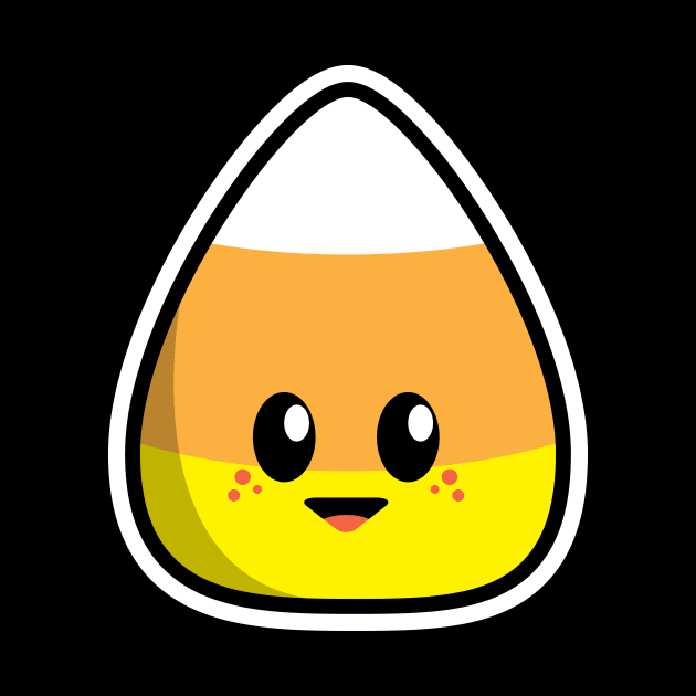 Kawaii Candy Corn by HolidayShirts