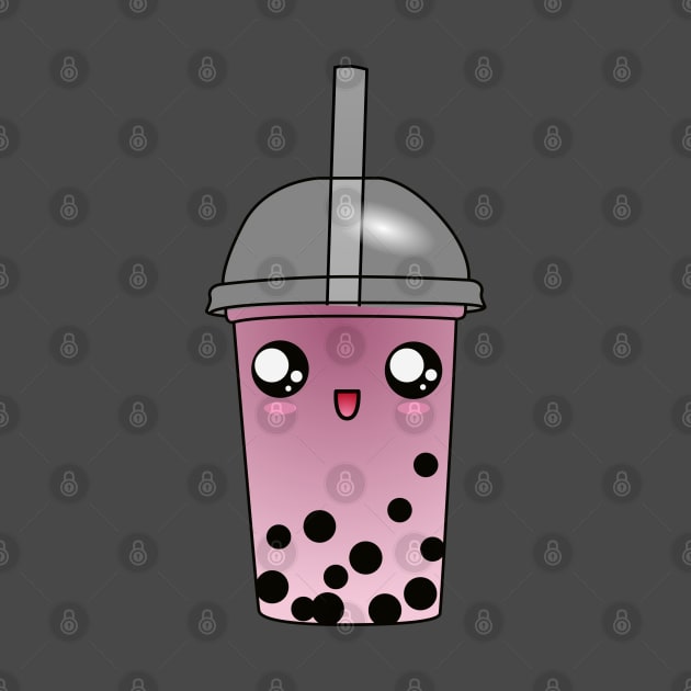 Happy Taro Boba by ziafrazier