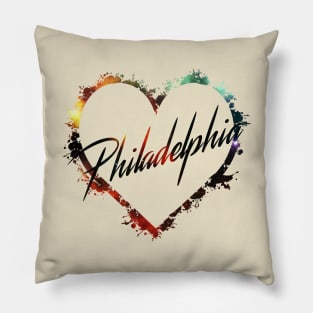 I Love Philadelphia Pillow