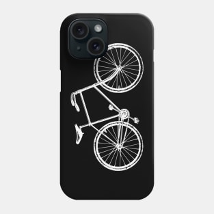 White Vintage Bicycle Phone Case