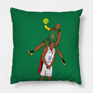 Nate Robinson Dunks Over Dwight Howard Pillow