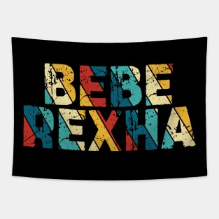 Retro Color - Bebe Rexha Tapestry