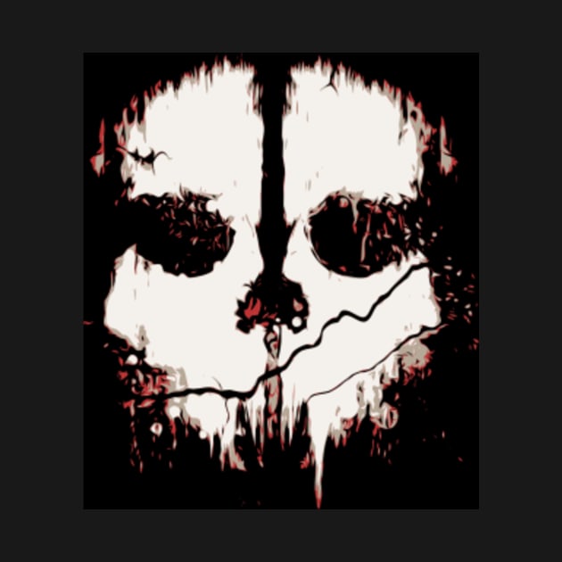 Ghost Mask Call of Duty by Creativedy Stuff