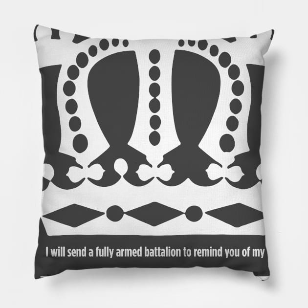 King George's Love | Hamilton Pillow by indyindc