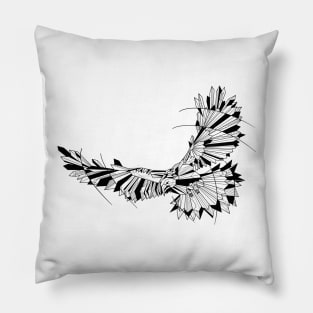 Geometric Falcon Pillow