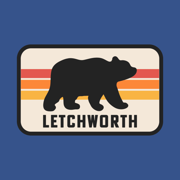 Letchworth State Park Camping Hiking Waterfalls New York by PodDesignShop