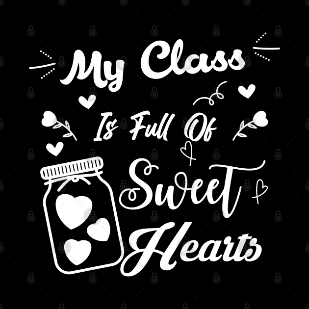 my class full of sweet hearts by soufibyshop